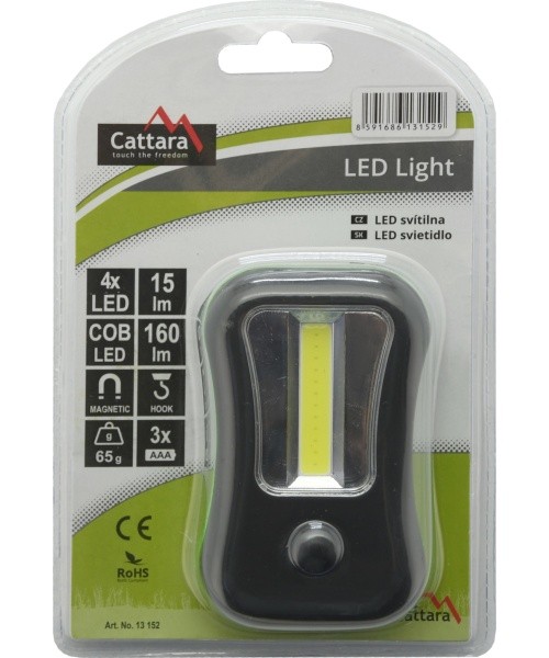 LED matkataskulamp 160+15 lm