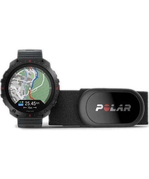 Polar Grit X2 Pro Sport nutikell - Must - H10 pulsisensoriga