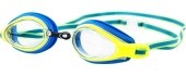 Swimming goggles green blue Spokey KOBRA