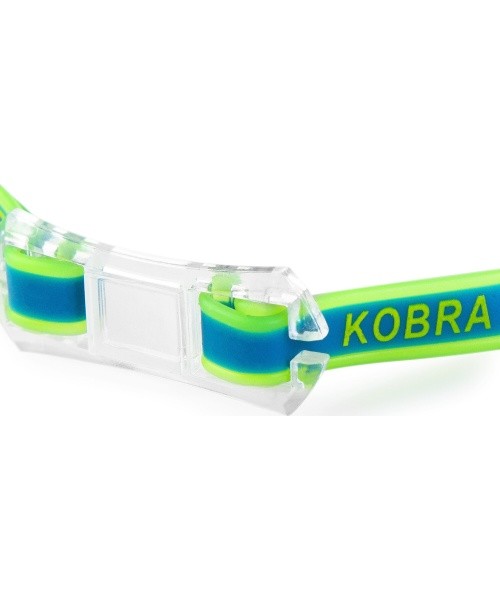 Swimming goggles green blue Spokey KOBRA