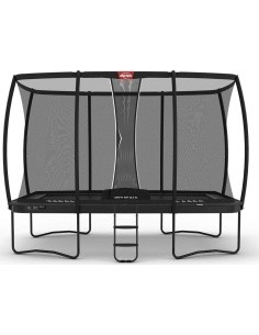 Trampoline Set BERG Ultim Champion Regular 500 Grey + Safety Net DLX XL