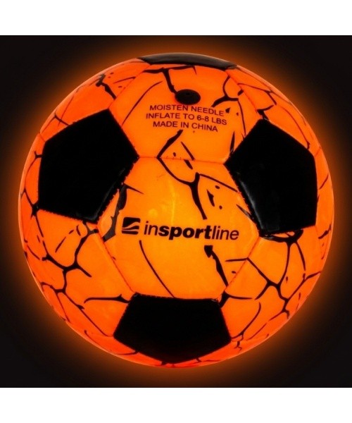 Light‑Up Soccer Ball w/ LED Light inSPORTline Lumikick, Size 5