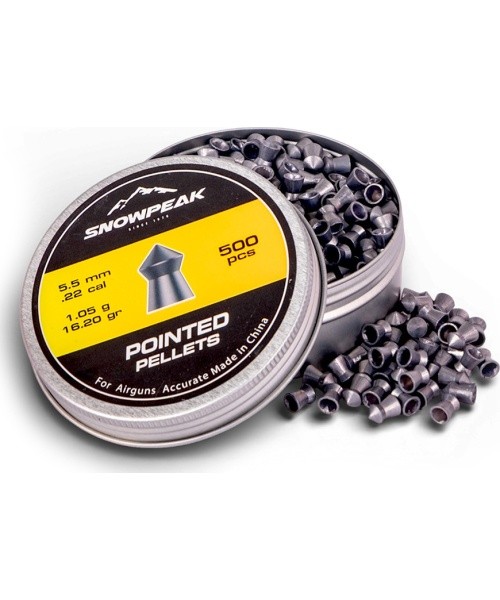 Air Gun Pellets inSPORTline Snowpeak Pointed 5.5 mm 500-Pack