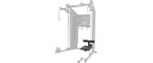 Lat Pulldown Seat for Power Rack inSPORTline CC550
