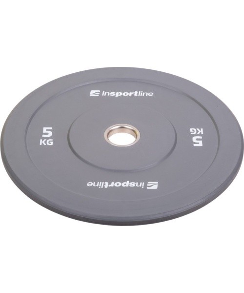 Rubber Weight Plate Set inSPORTline Bumper Plate Go 2 x 5-25 kg 50 mm