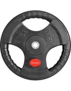 Rubber-Coated Olympic Weight Plate inSPORTline Graton OL 15 kg 50 mm
