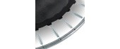EXIT Silhouette trampoline ø244cm - green Outdoor Round Coil spring Above ground trampoline