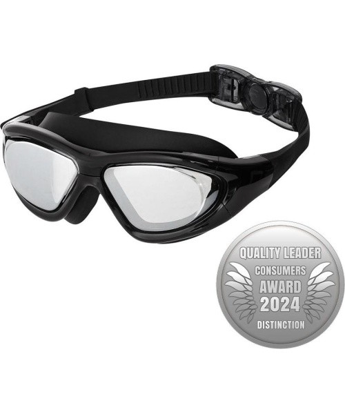 Laste ujumisprillid-mask NILS AQUA NQG280MAF, must
