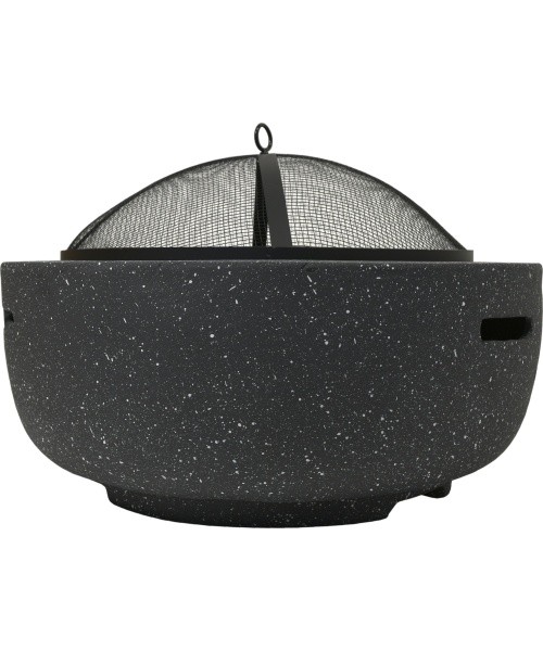 Fireplace LA PALMA grey MgO