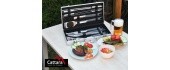 Grillitarvikute komplekt Cattara Gray Line, 11 osa, alumiiniumkohver