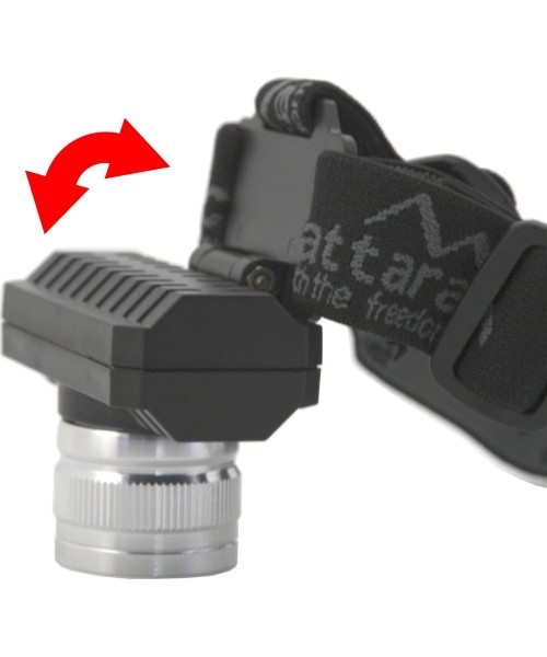 Headlamp SCORPION 90lm XPE ZOOM rechargeable