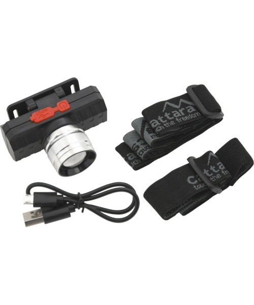 Pealamp SCORPION 90 lm XPE ZOOM laetav