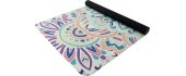 Yoga Mat Yate, Natural Rubber, 1mm, Pink / Blue 