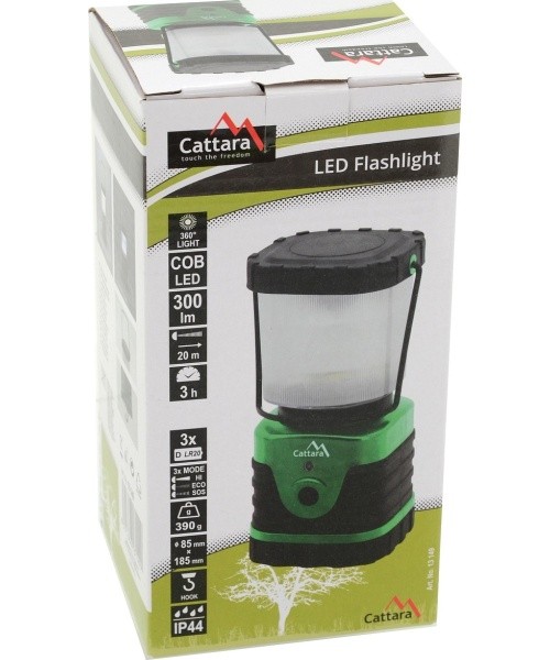 LED-latern Cattara Camping 300 lm