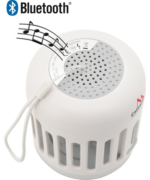 Music Cage Bluetooth Rechargeable Flashlight + UV Insect Trap Cattara
