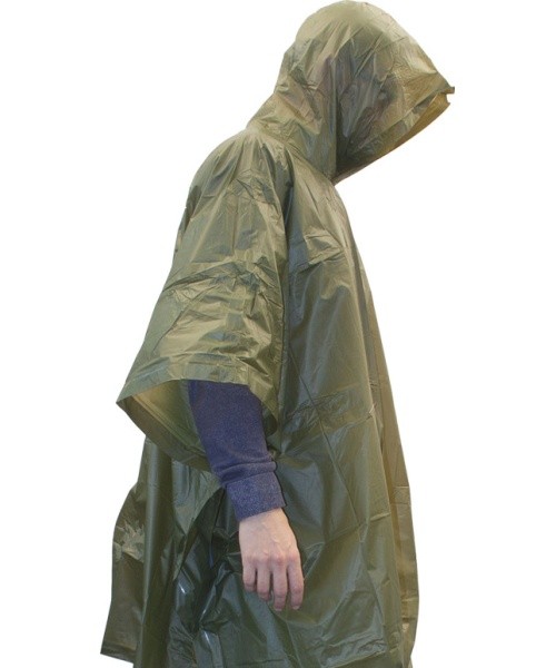 Vihmaponcho Highlander, oliiviroheline