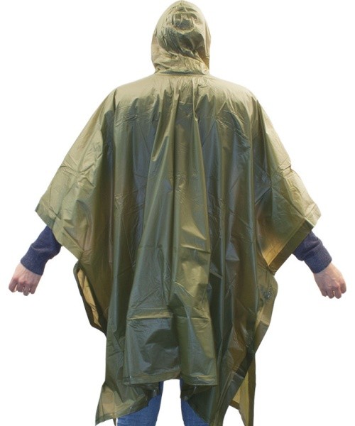 Vihmaponcho Highlander, oliiviroheline