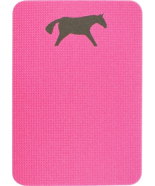 Istumismatt Yate Horse, 400x285x10 mm, roosa/antratsiit