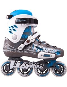 Fixed roller skates Baud BD276 - Blue-Grey