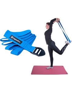 Yoga Strap inSPORTline Bokle - Blue