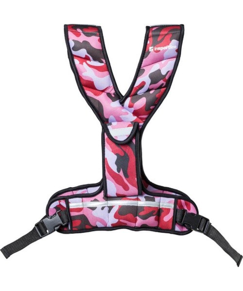 Weighted Vest inSPORTline Fitup 3 kg - Camu Pink