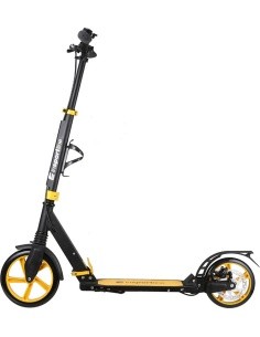 Folding Scooter inSPORTline Discola - Yellow
