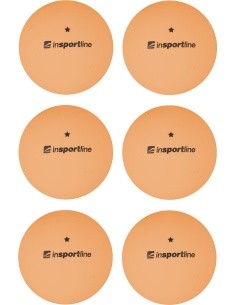 Table Tennis Balls inSPORTline Elisenda S1 – 6 Pcs. - Orange