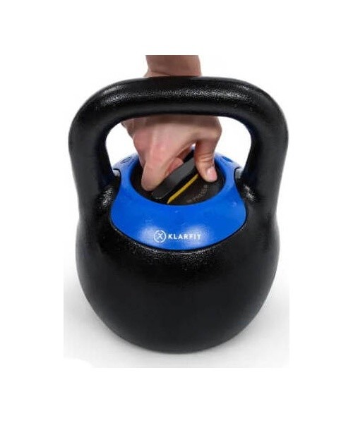 Adjustable Kettlebell KLARFIT Adjustabell 16/18/20/22/24 kg
