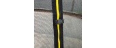 Safety Net w/o Poles for Trampoline inSPORTline QuadJump PRO, 244x335cm