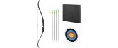 Archery Set inSPORTline Steepchuck 28 lbs. + EXTRA 6 Arrows & 1 Paper Target/Target Board