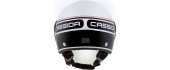 Motorcycle Helmet Cassida Handy Plus Linear Pearl White/Black/Gold