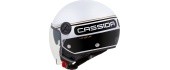 Motorcycle Helmet Cassida Handy Plus Linear Pearl White/Black/Gold