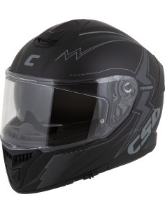 Motorcycle Helmet Cassida Integral GT 2.1 Flash Matte Black/Dark Gray