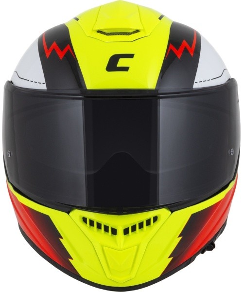 Motorcycle Helmet Cassida Integral GT 2.1 Flash Fluo Yellow/Fluo Red/Black/White