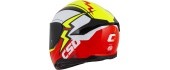 Motorcycle Helmet Cassida Integral GT 2.1 Flash Fluo Yellow/Fluo Red/Black/White