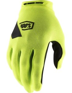 Cycling/Motocross Gloves 100% Ridecamp Fluo Yellow - Fluo Yellow