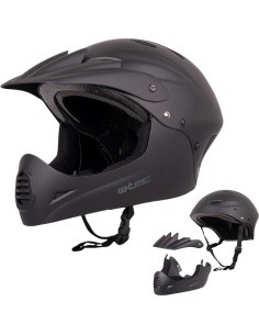Downhill Helmet W-TEC Campanero Matte Black