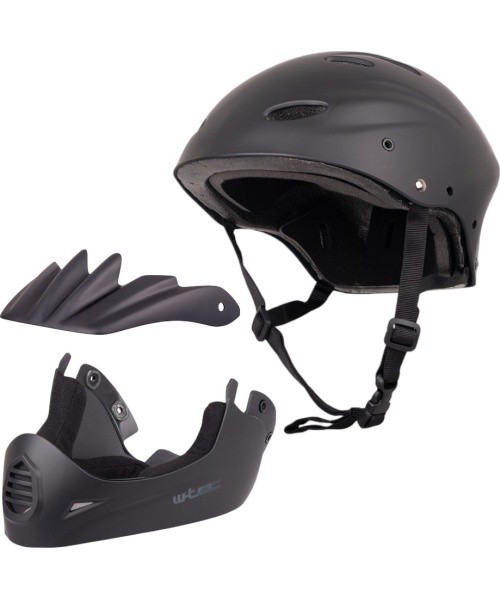 Downhill Helmet W-TEC Campanero Matte Black