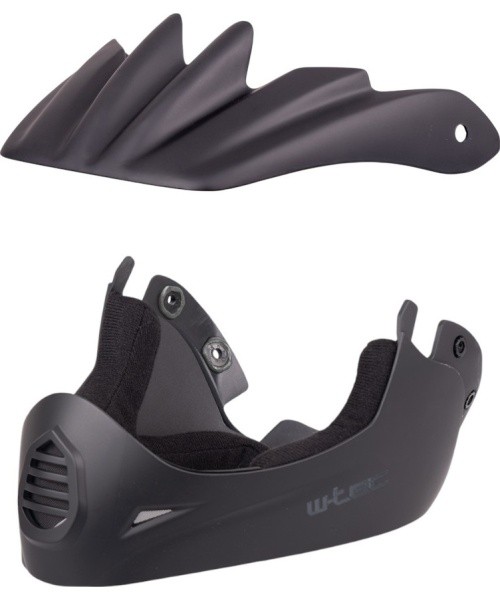 Downhill Helmet W-TEC Campanero Matte Black