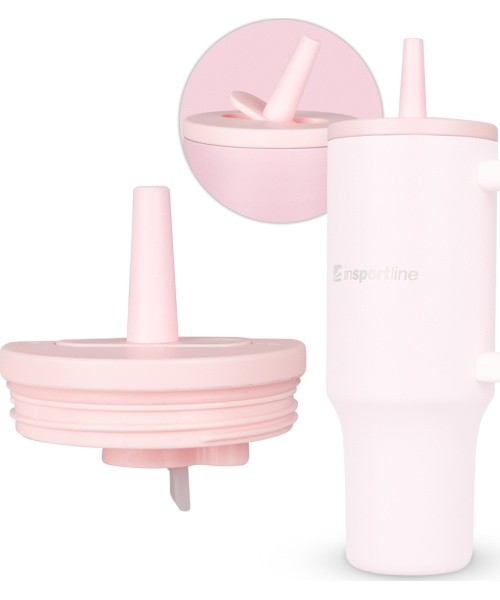 Replacement Lid for Insulated Travel Mug inSPORTline Cocoanna 1,200 ml - Pink