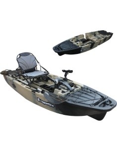 Folding Pedal Drive Kayak inSPORTline Rhoner Desert Camo