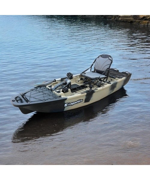 Folding Pedal Drive Kayak inSPORTline Rhoner Desert Camo
