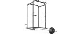 Multifunctional training cage Power Rack MS-U112 2.0 - Marbo Sport