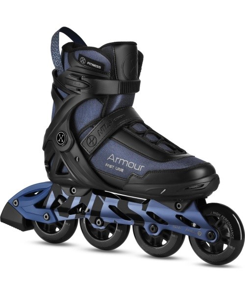 Rulluisud NA22151 Armour, mustad, suurus 38, Nils Extreme - ARMOUR