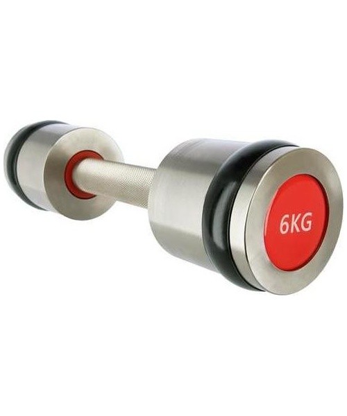 HH CHROMED DUMBBELL HMS PREMIUM - 2 x 6 kg