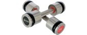 HH CHROMED DUMBBELL HMS PREMIUM - 2 x 6 kg
