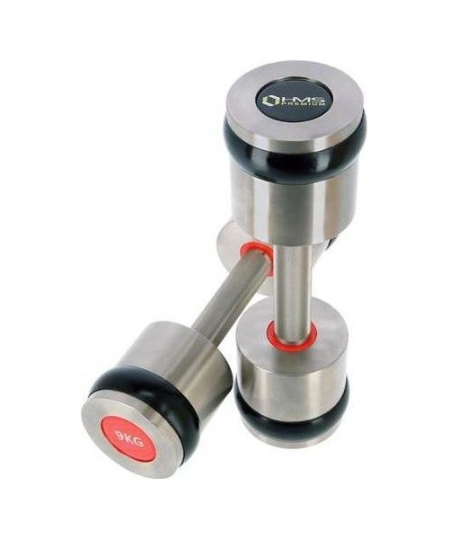 Kroomitud hantel HMS Premium HH - 2 x 9 kg