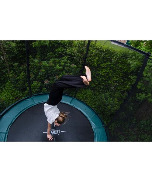 Trampoliin EXIT Allure Classic ø253 cm, must