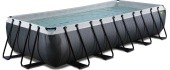 EXIT Black Leather bassein 540x250x100 cm filterpumbaga, must