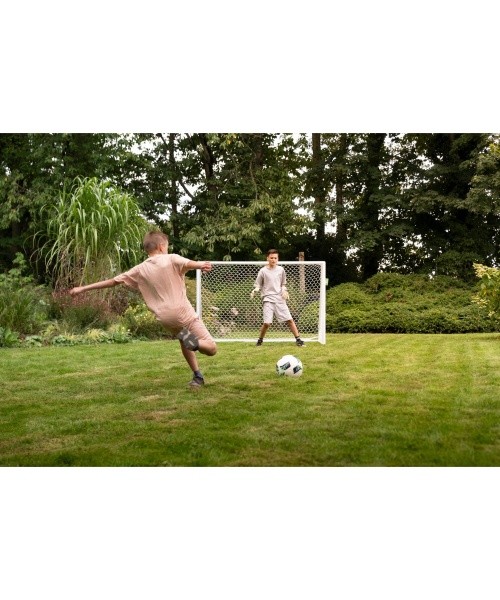 EXIT Scala aluminium football goal 180x120cm - white